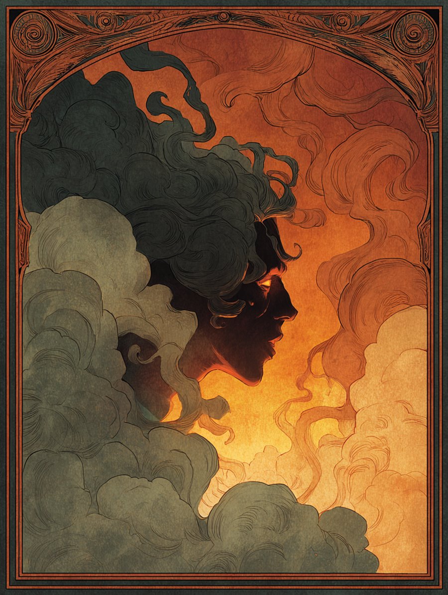 Bannik Steamveil, Spirit card art, MORANA: The Open Grave
