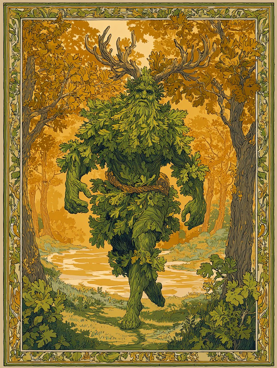 Semik Grove-Elder, Spirit card art, MORANA: The Open Grave