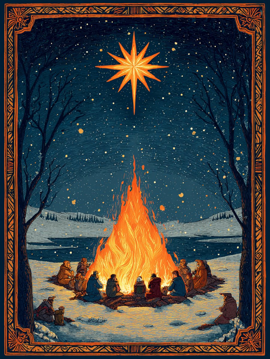 Kolyada's Blessing, Charm card art, MORANA: The Open Grave