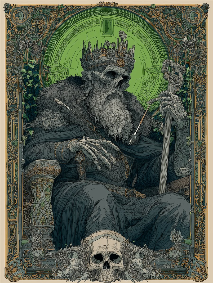 Koschei the Deathless, Spirit card art, MORANA: The Open Grave