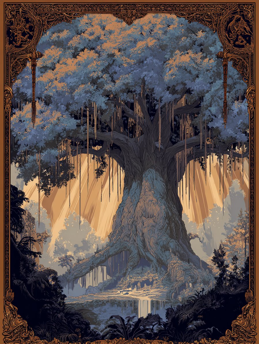 The Old Oak, Site card art, MORANA: The Open Grave
