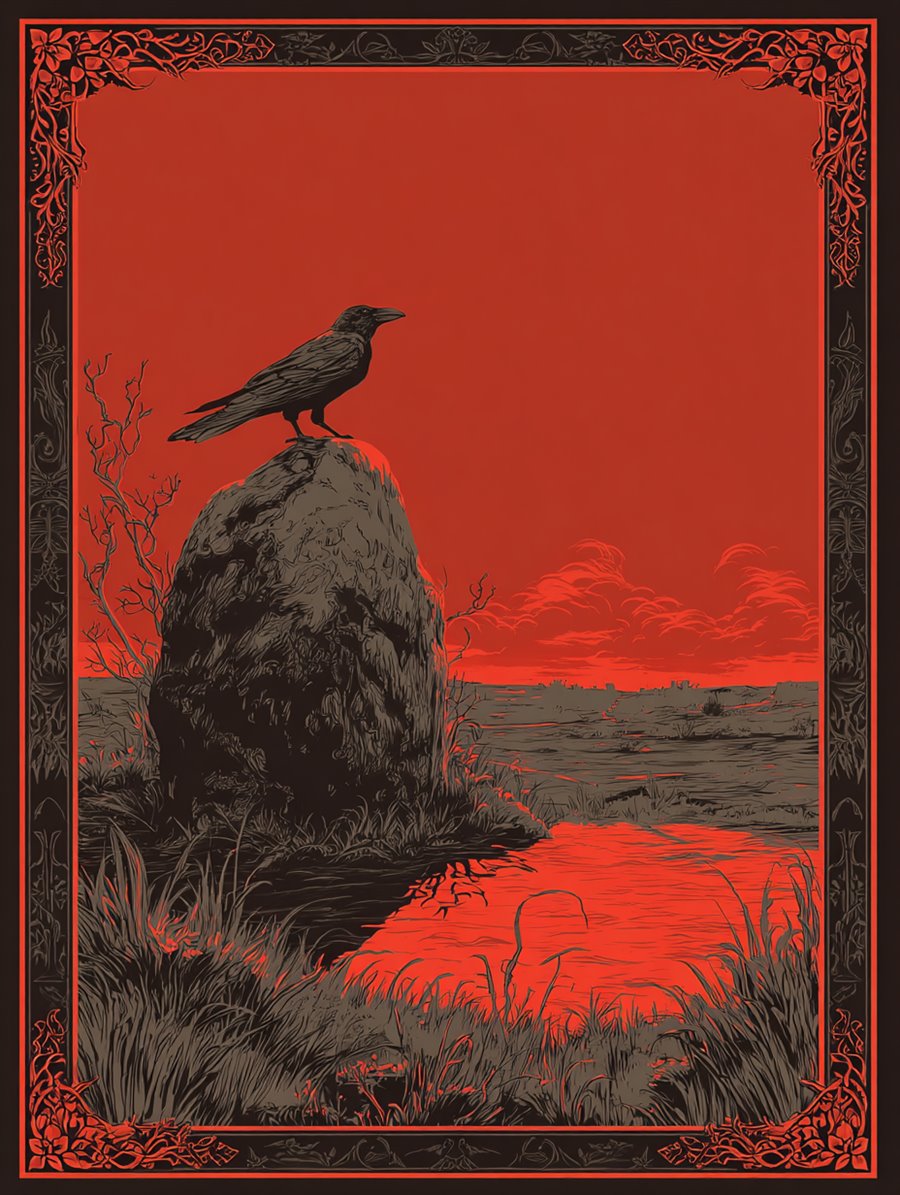 Chernobog's Barrow, Site card art, MORANA: The Open Grave