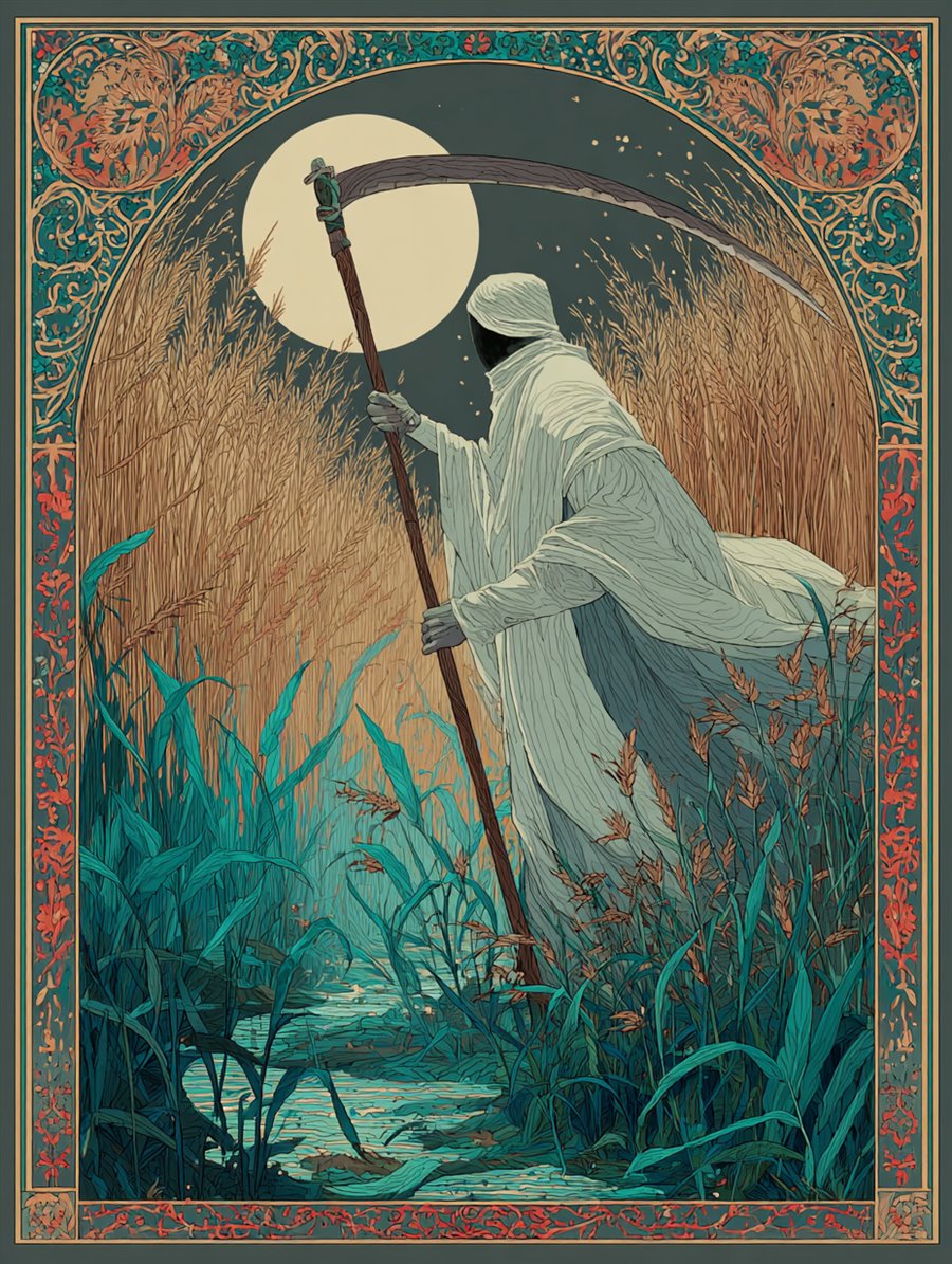 Poludnitsa Noonwraith, Spirit card art, MORANA: The Open Grave
