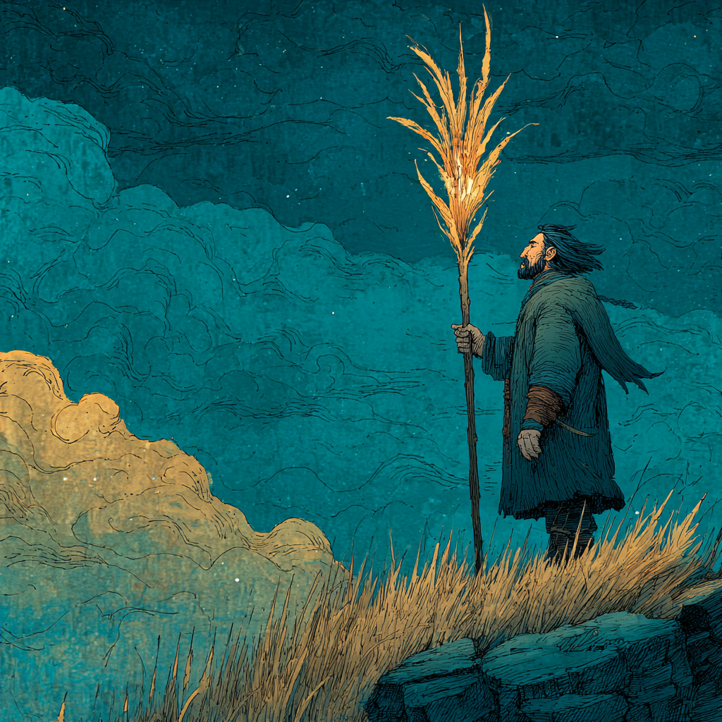 Prometheus bound, from the HYBRIS set: the Warden who leads the Climb deck