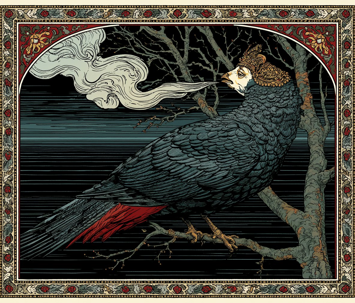 Alkonost, Bird of Sorrow