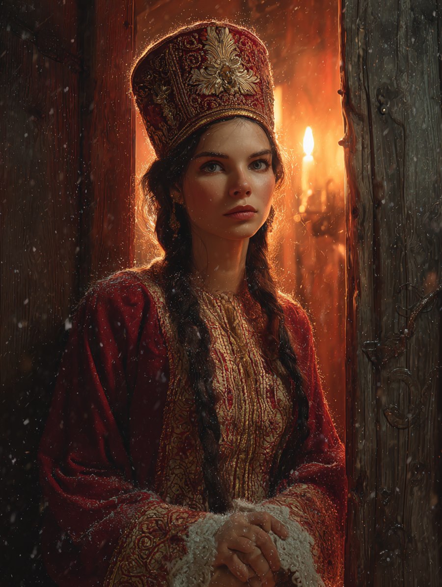 The True Princess, Spirit card art, The Old Tales, MORANA: The Open Grave