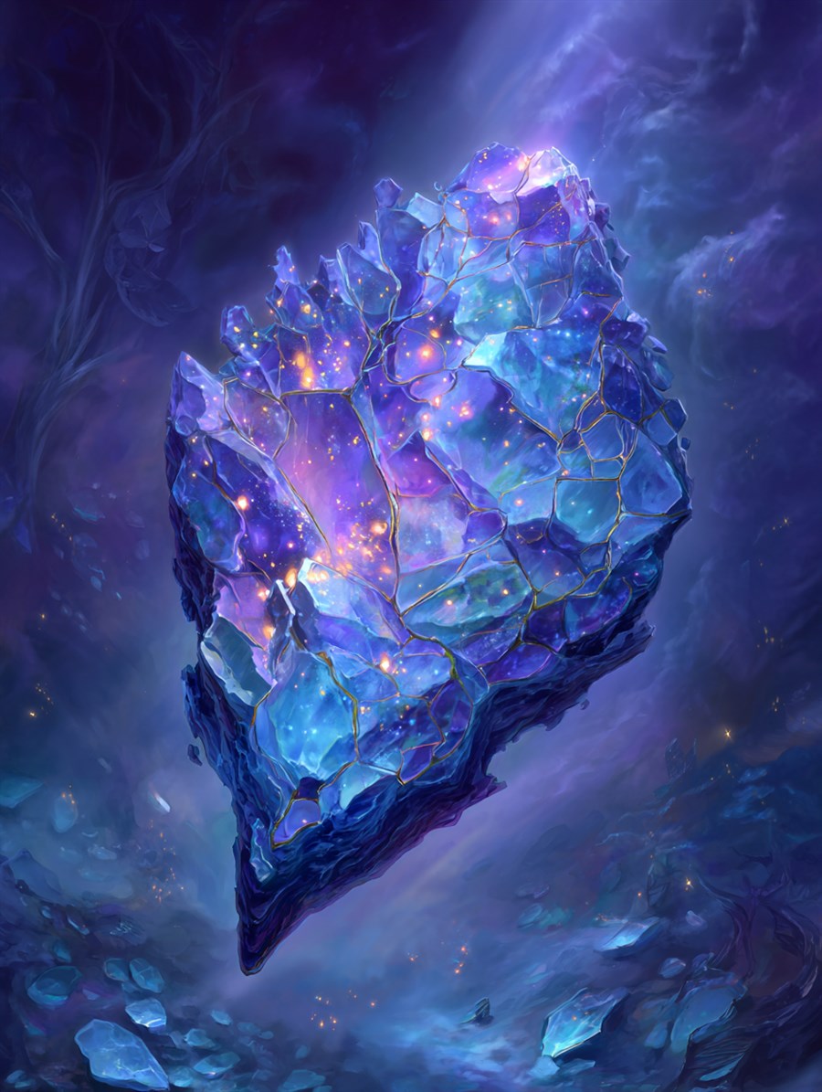 The Troll-Mirror Shard, Spirit card art, The Old Tales, MORANA: The Open Grave