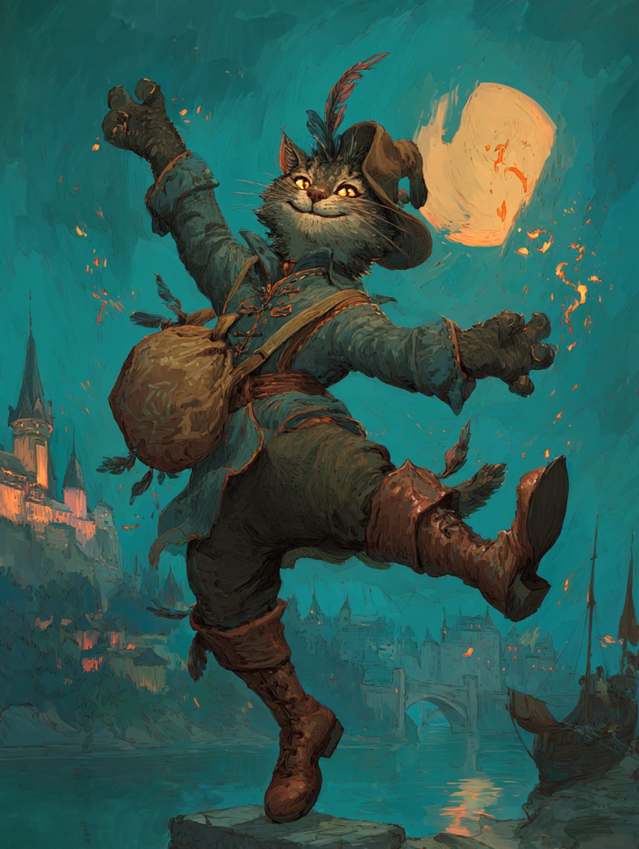 The Marquis of Carabas, Spirit card art, The Old Tales, MORANA: The Open Grave