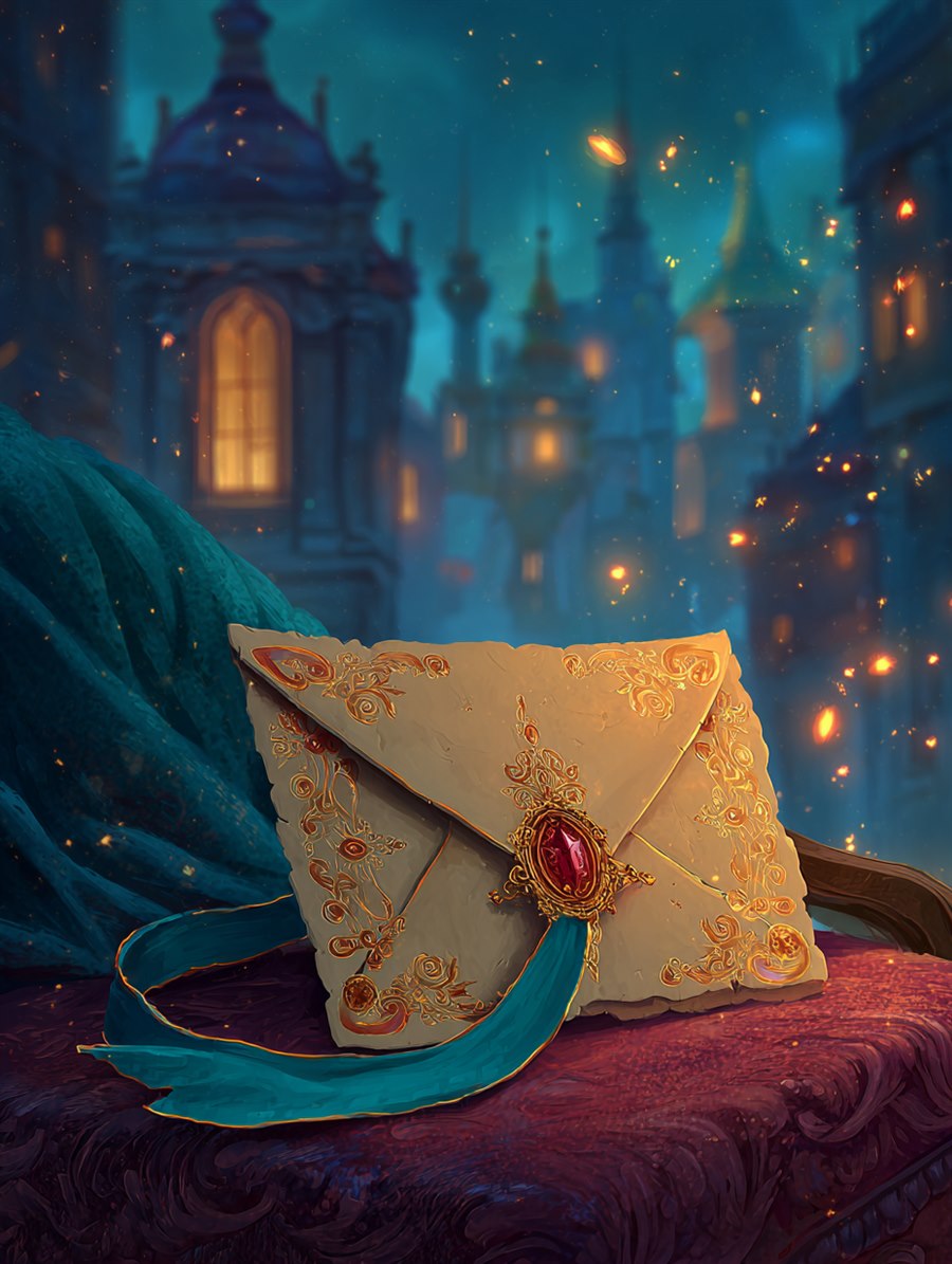 An Invitation to the Ball, Charm card art, The Old Tales, MORANA: The Open Grave