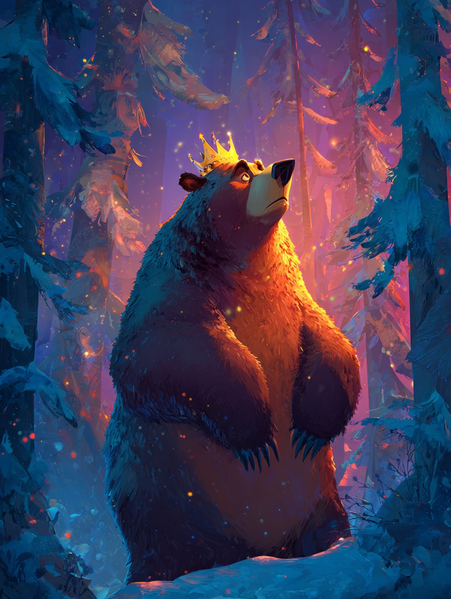 The Bear-Prince, Spirit card art, The Old Tales, MORANA: The Open Grave