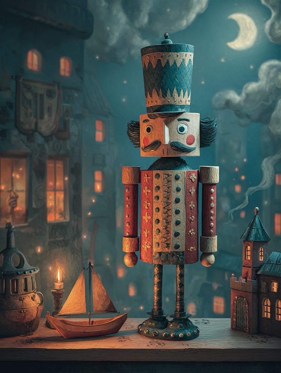The Steadfast Tin Soldier, Spirit card art, The Old Tales, MORANA: The Open Grave
