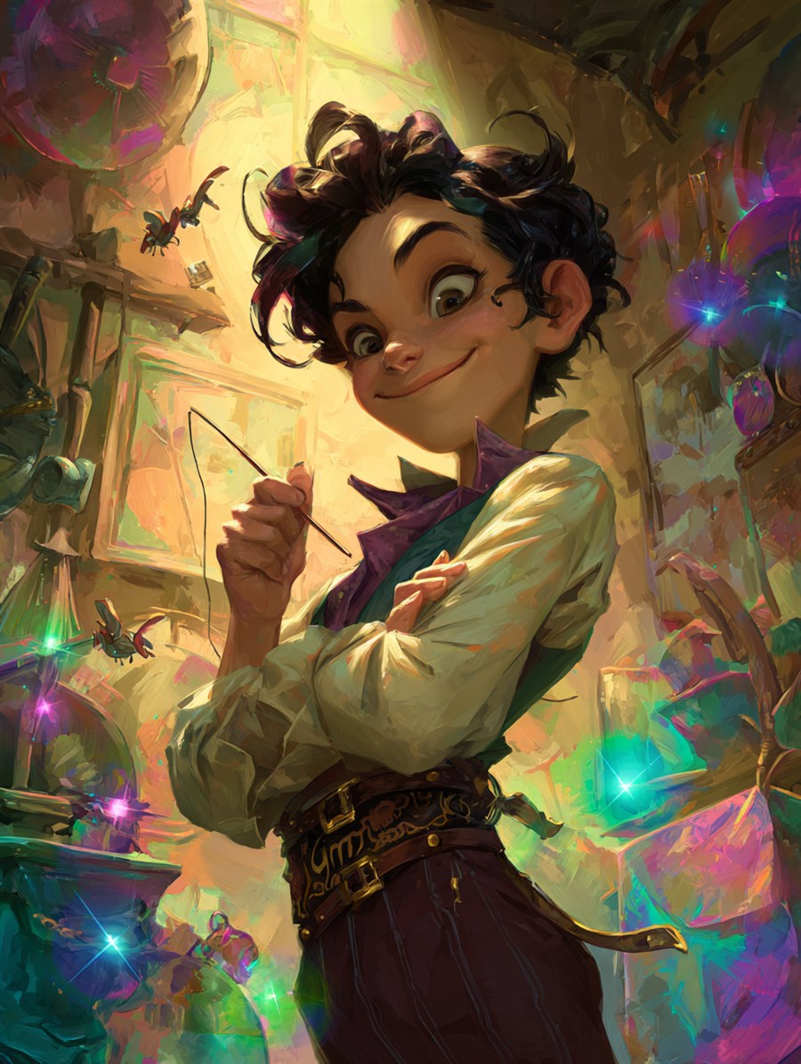 Seven at One Blow, Charm card art, The Old Tales, MORANA: The Open Grave