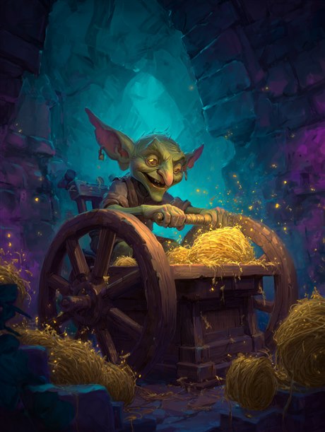 The Straw-Gold Spinner