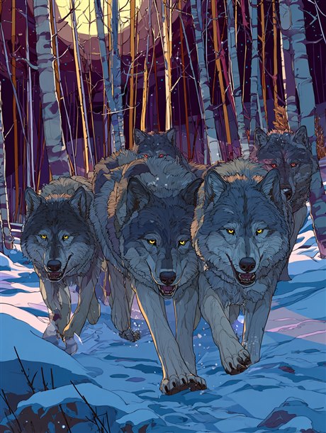 Wolves of the Winter Wood