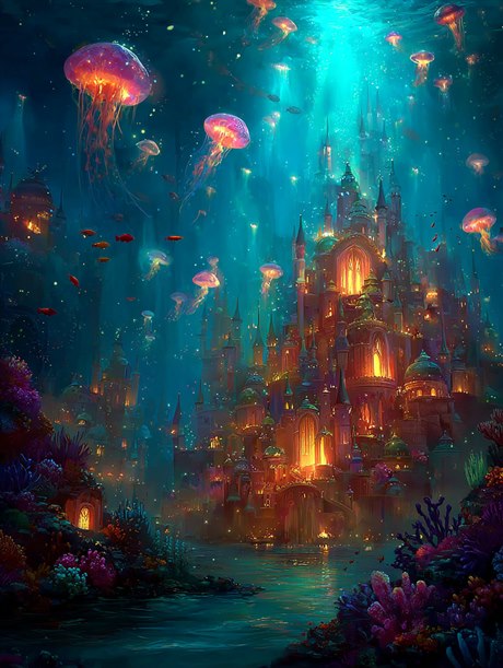 The Undersea Palace of Coral and Pearl